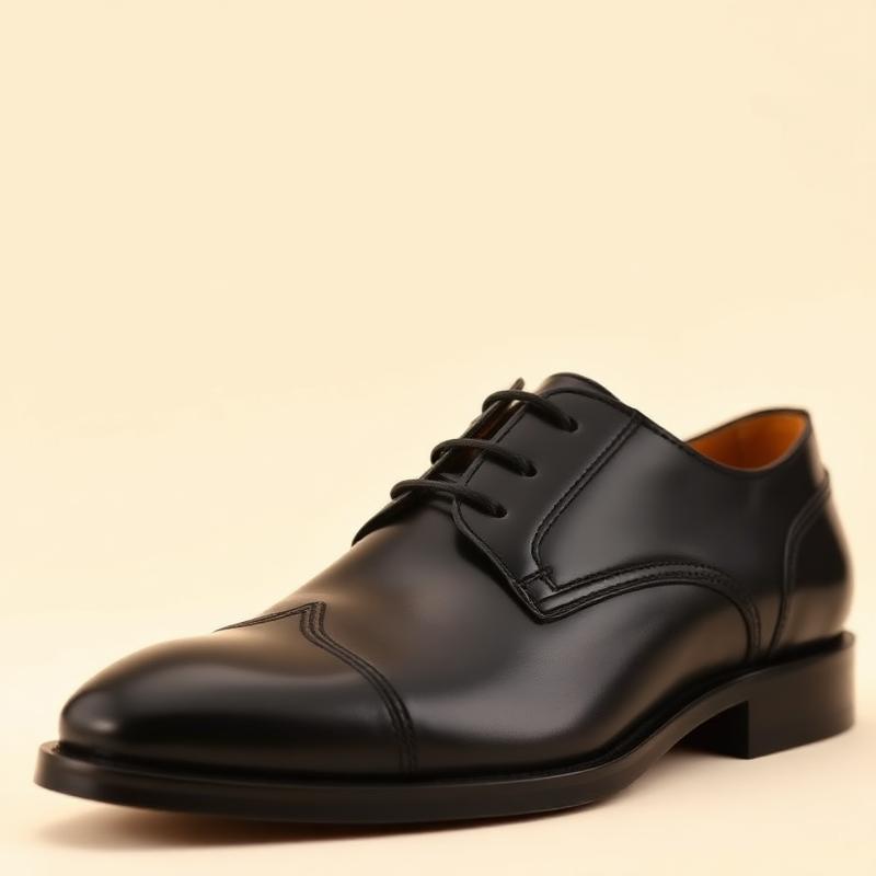 Black Formal Oxford Shoes